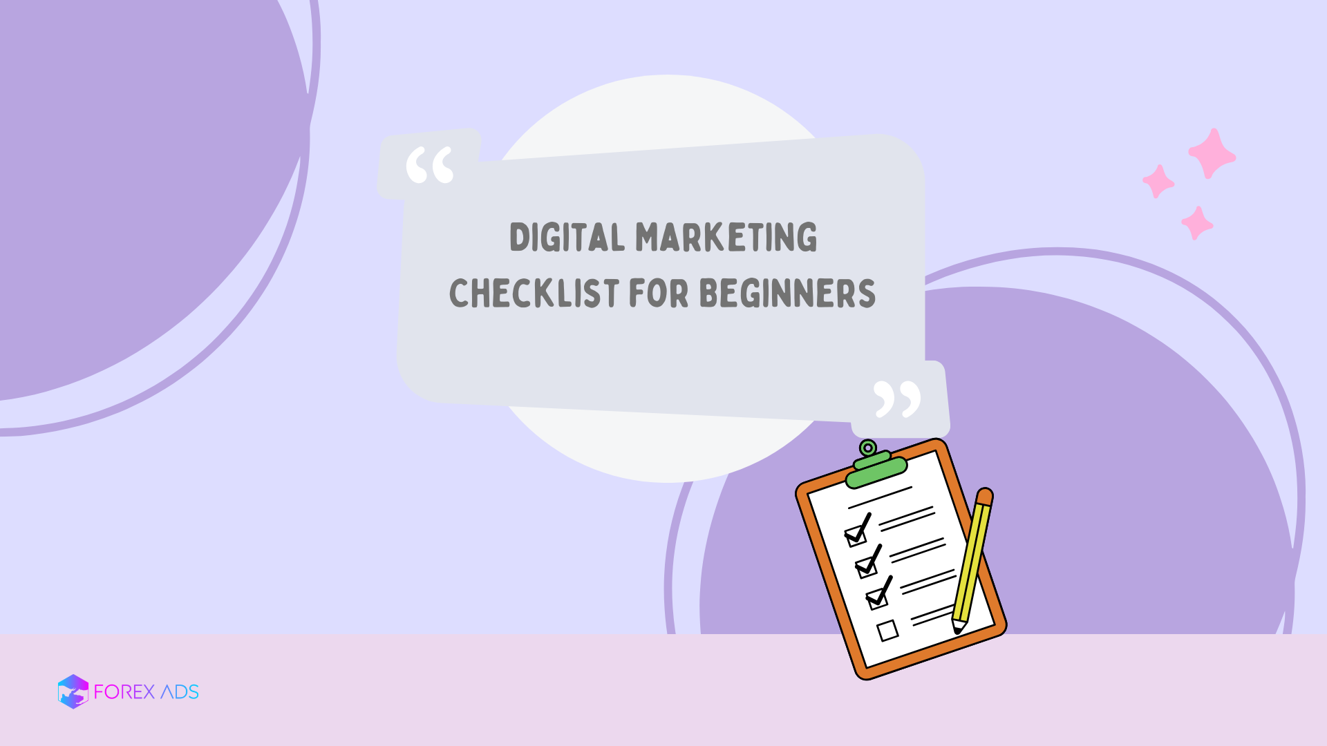 Digital Marketing Checklist for Beginners